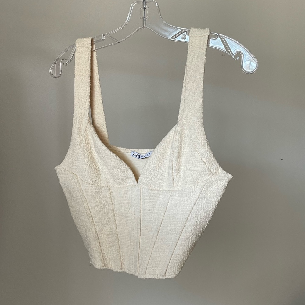 Zara corset style top